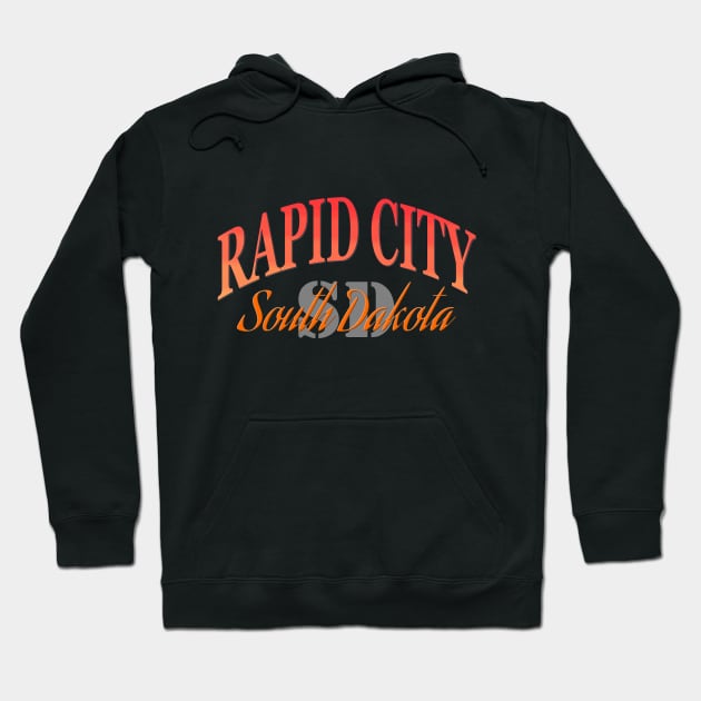 City Pride: Rapid City, South Dakota Hoodie by Naves